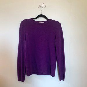 Purple Cashmere Sweater